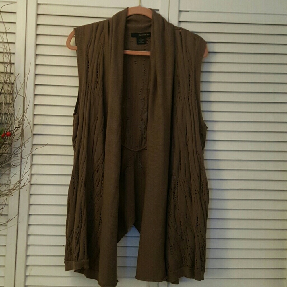 Calvin Klein knit vest